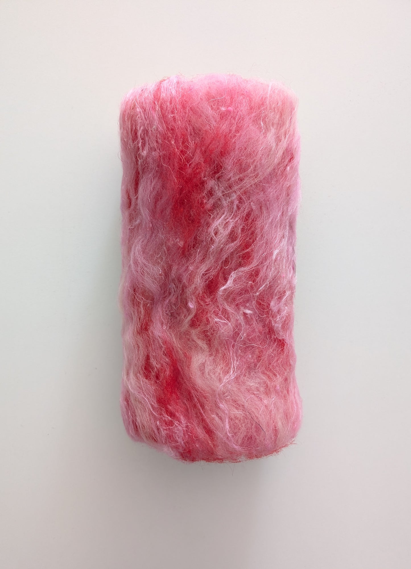 Valentine's Carded Fiber Batt