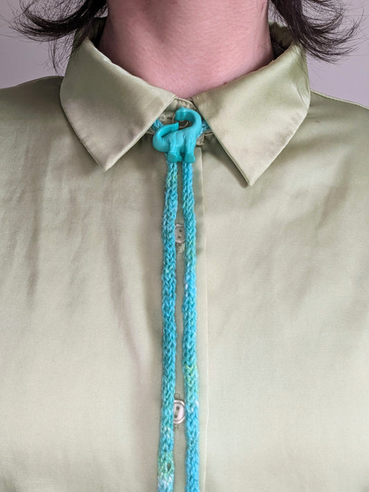 Handspun Yarn Bolo Tie