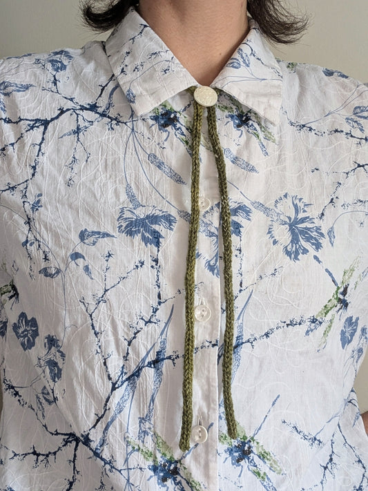 Handspun Yarn Bolo Tie